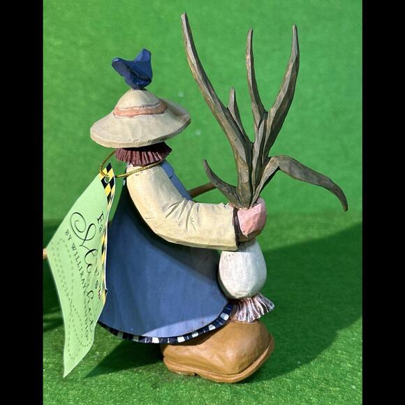 NIB Farmer’s Market By Williraye Studio BUMPER CROP  2pc Set GIRL PULLING WAGON - Picture 9 of 9